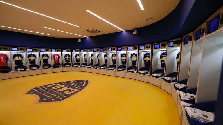 vestuarios boca
