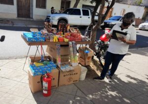 control al cohete
