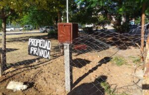 terreno tomado