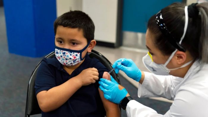 vacunar a niños