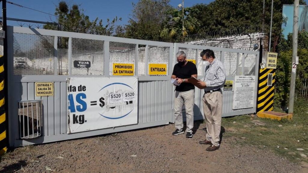 control de precio de gas