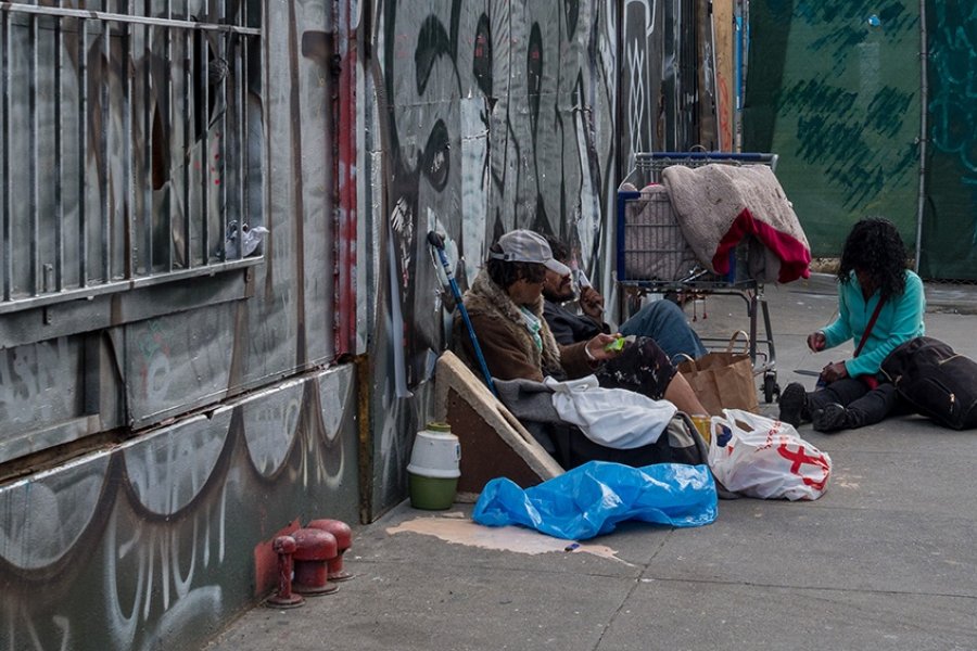 POBRES EN LA CALLE