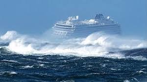 crucero en tormenta