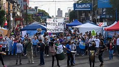 protesta policial misiones