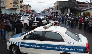 protesta policial misiones